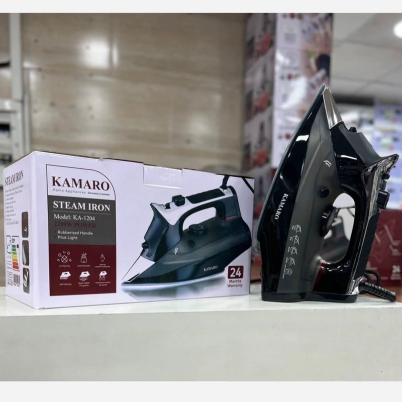 اتو بخار نانو سرامیک کامارو مدل1204