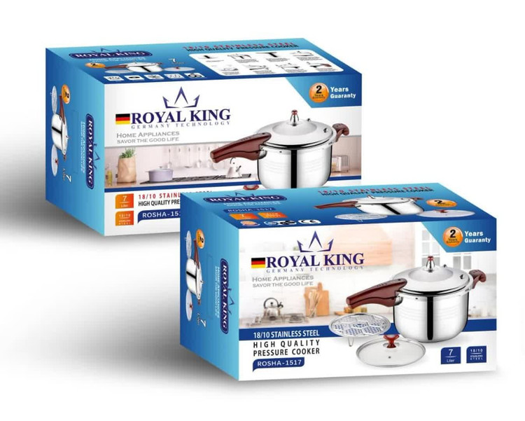 زودپز 7 لیتری رویال کینگ کد 1517 Royal King