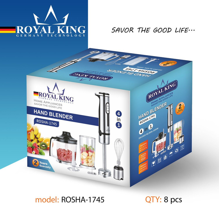 گوشت کوب چهار کاره رویال کینگ ROSHA-1745 Royal King