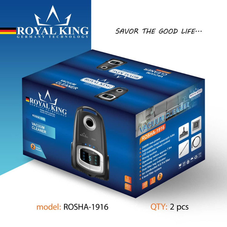 جارو برقی کد ۱۹۱۶ مارک رویال کینگ Royal King