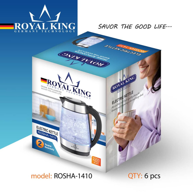 کتری برقی رویال کینگ مدل ROSHA 1410 Royal King