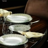 بشقاب برنج خوری-تخت - پلو خوری اپال مارک پارس اوپال کد 148 بسته 6 عددی