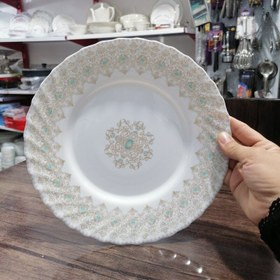 بشقاب برنج خوری-تخت - پلو خوری اپال مارک پارس اوپال کد 148 بسته 6 عددی