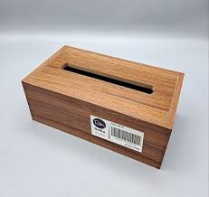 جای دستمال کاغذی چوبی