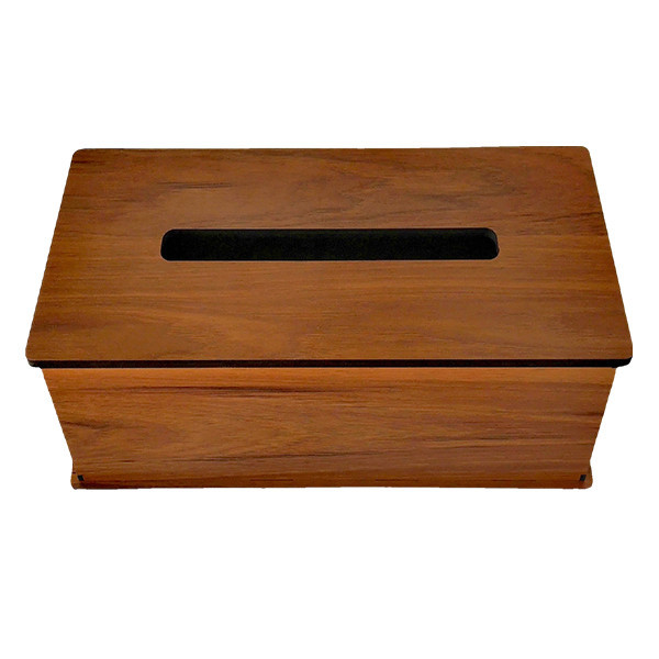 جای دستمال کاغذی چوبی