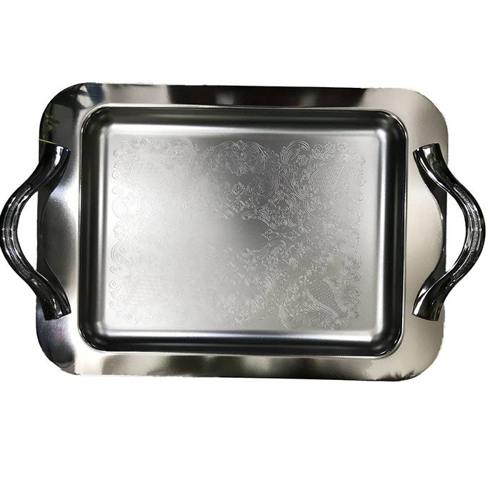 سینی استیل مستطیل آهن ربا نگیر